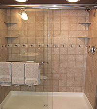 6 x 6 tile shower bathroom